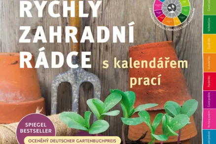 Titulná strana knihy Rychlý zahradní rádce s kalendářem prací